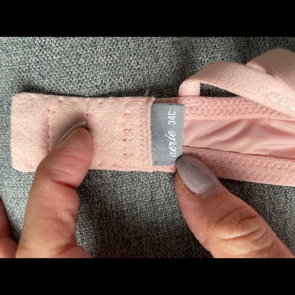 Aerie Real Happy Wireless Lightly Lined Bra - Pink - Picture 7 of 8